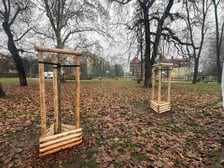 <h3>Park Węgrzynowskiego przy ul. Kolejowej</h3>
<p>Posadzone zostały tu dwa jesiony wyniosłe, trzy platany klonolistne oraz trzy robinie. A&nbsp;na ul. Legnickiej przybyły: klon polny elsrijk, brzoza papierowa i lipa srebrzysta.</p>