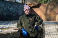 Ewelina Kliś dzięki wygranej aukcji na rzecz WOŚP spędziła dzień we wrocławskim zoo