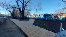 Nowy park kieszonkowy powstaje przy ul. Stysia we Wrocławiu