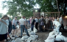 Powódź Tysiąclecia we wrocławskim zoo, 1997