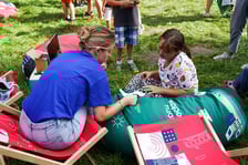 Piknik Wakacje z zielonym Wrocławiem w parku Brochowskim