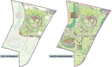 <p>Mapa etap&oacute;w Parku Literackiego na Złotnikach</p>