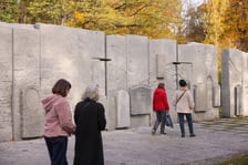 Odnowiony Pomnik Wspólnej Pamięci w parku Grabiszyńskim, 1 listopada 2025