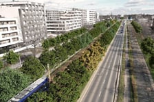 Zapewne tak za kilkanaście lat będzie wyglądać Armii Krajowej - wizualizacja przedstawia aleję, gdy już urosną posadzone na niej drzewa