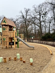 Plac zabaw w Parku Południowym we Wrocławiu