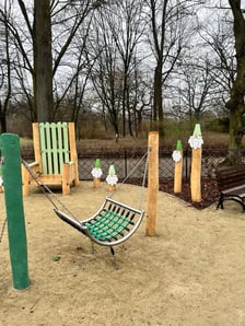 Plac zabaw w Parku Południowym we Wrocławiu