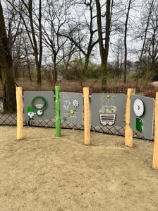 Plac zabaw w Parku Południowym we Wrocławiu