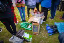 Akcja Czysta Odra, Wrocław, 8 kwietnia 2026, okolice Kładki Zwierzynieckiej