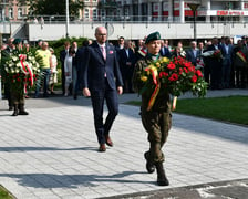 4 lipca pod pomnikiem Pomordowanych Profesorów Lwowskich