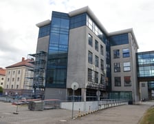 Remont zniszczonej w pożarze części CDN przy pl. Grunwaldzkim