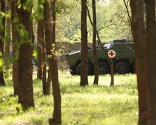 Ćwiczenia w szkole oficerskiej realizowano na podstawie doświadczeń z frontu w Ukrainie