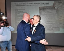 Uroczystość nadania odznak "Wrocław z wdzięcznością ? Wratislawia Grato Animo" działaczom Studenckiego Komitetu Solidarności we Wrocławiu