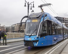 Dzień jazdy próbnej tramwajem na mostach Pomorskich