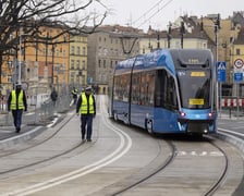 Dzień jazdy próbnej tramwajem na mostach Pomorskich