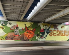 Mural pod Wiaduktem, ul. Popowicka