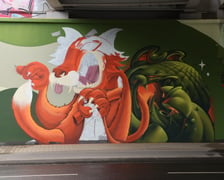 Mural pod Wiaduktem, ul. Popowicka