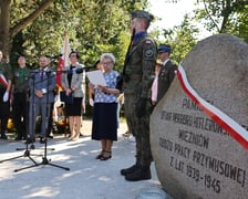 Ponowne odsłonięcie pomnika robotników przymusowych, przeniesionego w historyczną lokalizację. Wrocław 11 września 2023