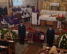 Pogrzeb Daniela Łuczyńskiego w Łozinie koło Wrocławia