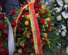 Pogrzeb Daniela Łuczyńskiego w Łozinie koło Wrocławia