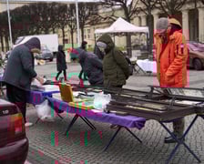 Giełda staroci pod Halą Stulecia 27.01.2024