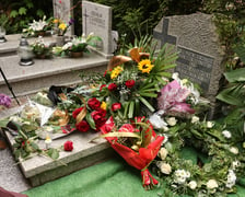 Pogrzeb Wiesławy Różewicz na cmentarzu Grabiszyńskim, 19 kwietnia 2024 roku