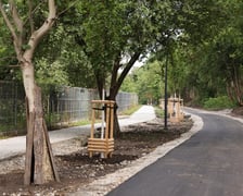 Promenada Krzycka w budowie w lipcu 2024