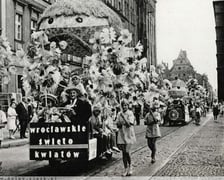 Wrocławskie Święto Kwiatów w 1961 roku