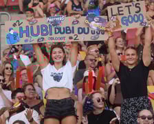 Pantery rozgromiły Frankfurt Galaxy a Julia Żugaj dała koncert