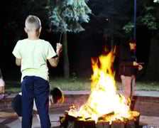 Nocowanka w Park Glinianki