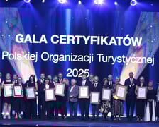 <p>Gala z przyznania certyfikat&oacute;w Polskiej Organizacji Turystycznej</p>