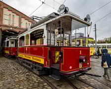 Zabytkowy tabor w Zajezdni Popowice