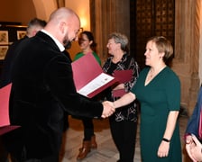 Przewodniczący Rad Osiedli otrzymali dzisiaj (28 grudnia) od prezydenta Wrocławia Jacka Sutryka wyróżnienia za działania na rzecz mieszkańców Wrocławia oraz zaangażowanie w rozwój miasta
