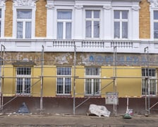 Remontowana kamienica przy ul. Słowiańskiej