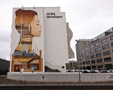 Mural "Wrocławianka" przy ul. Słonimskiego