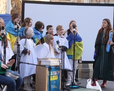 <p>Uroczystości związane z drugą rocznicą wybuchu wojny w Ukrainie (24 lutego 2024)</p>