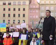 <p>Uroczystości związane z drugą rocznicą wybuchu wojny w Ukrainie (24 lutego 2024)</p>