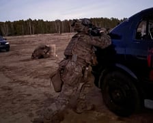 Szkolenie ogniowe żołnierzy 1. Kompanii Ochrony Komendy Obsługi Lotniska Wrocław