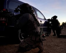 Szkolenie ogniowe żołnierzy 1. Kompanii Ochrony Komendy Obsługi Lotniska Wrocław