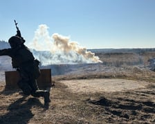 Szkolenie ogniowe żołnierzy 1. Kompanii Ochrony Komendy Obsługi Lotniska Wrocław