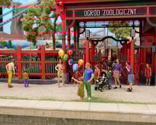 Miniaturowe ZOO w Kolejkowie, makieta