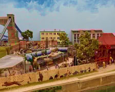 Miniaturowe ZOO w Kolejkowie, makieta