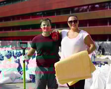 <p>Na zdjęciach sceny z września 2024 po ogłoszeniu alarmu przeciwpowodziowego&nbsp;</p>