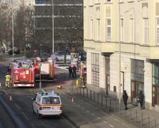 Akcja straży pożarnej przy ul. Legnickiej 17 we Wrocławiu, 20 lutego 2026