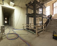 Remont budynku farmacji  na rogu ulic Szewskiej i Grodzkiej