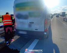 Kolizja na A4 w rejonie Pietrzykowic, 31.08.2026 r.