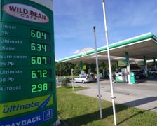 <p>Stacja paliw przy ulicy Legnickiej (r&oacute;g z Milenijną)</p>