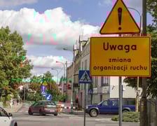 Przebudowa ulicy Dolnobrzeskiej na osiedlu Leśnica, sierpień 2023