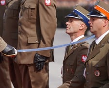 Promocja oficerska na placu Wolności we Wrocławiu