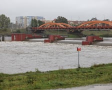 Widok na Odrę we Wrocławiu