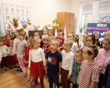 Bieg przedszkolaków z okazji Dnia Niepodległości